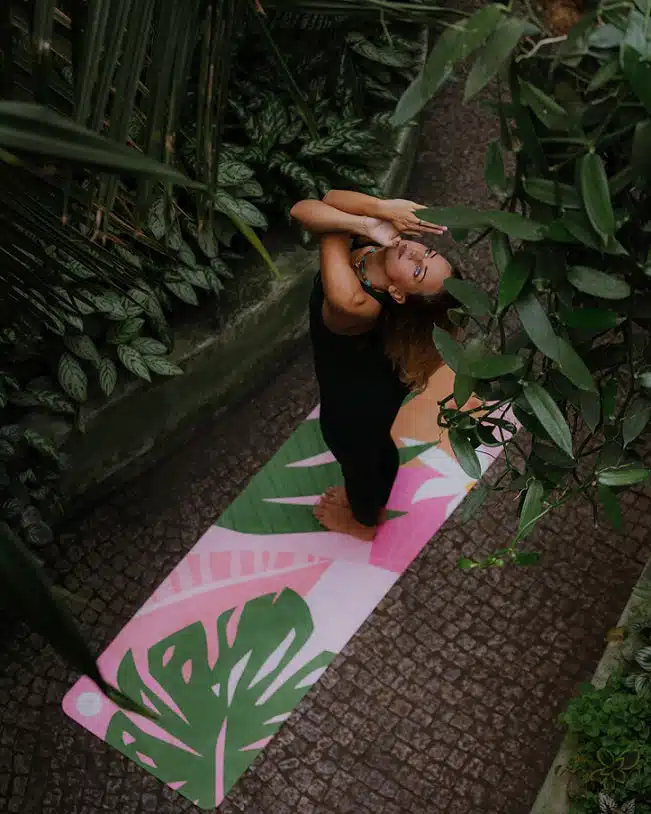 Mata do jogi kauczukowa TROPICANA – antypoślizgowa