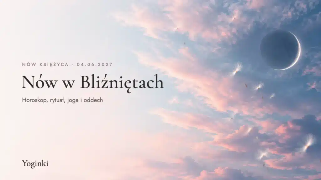 Nów Księżyca czerwiec 2027 w Bliźniętach