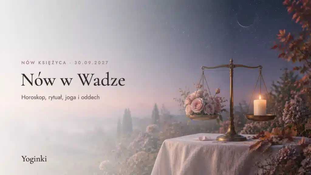 Nów Księżyca wrzesień 2027 w Wadze